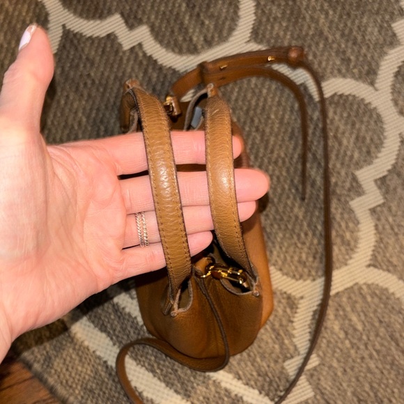 Madewell The Mini Shopper Tote in Soft Grain Pebbled Leather - Picture 8 of 9